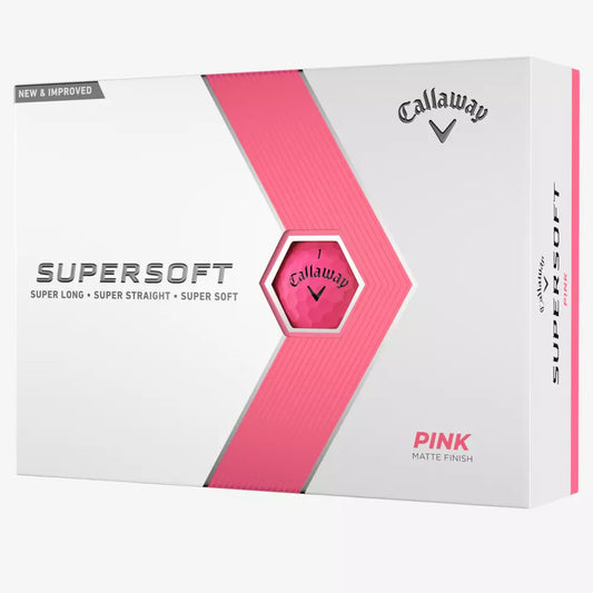 Callaway Supersoft 2023 Pink Golf Balls