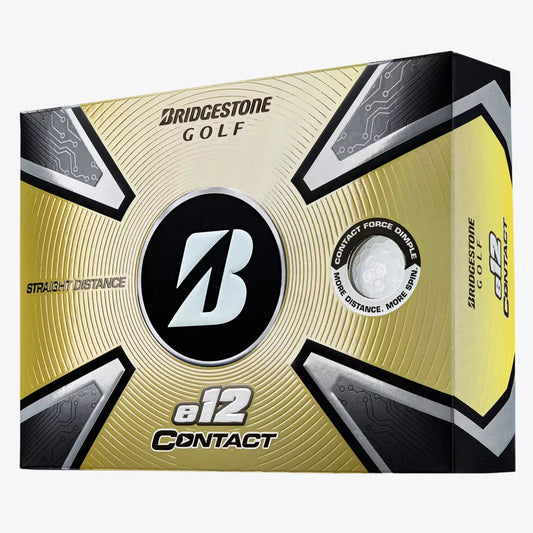 Bridgestone e12 Contact White Golf Balls