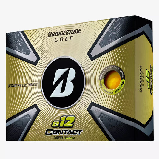 Bridgestone e12 Contact Yellow Golf Balls