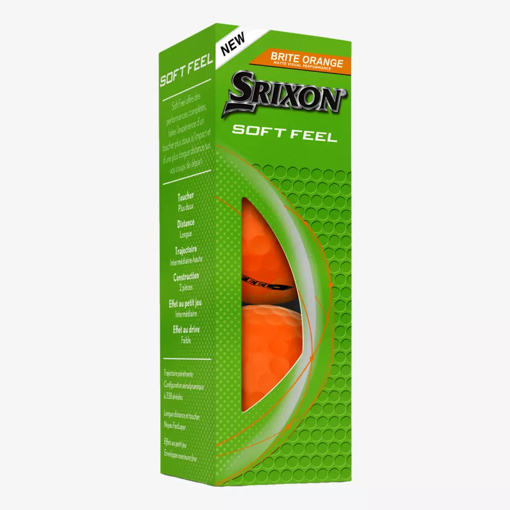 Srixon SOFT FEEL Orange Dozen Golf Balls