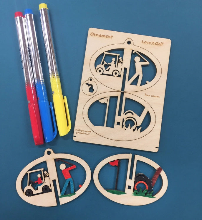 3D Christmas Ornament Card