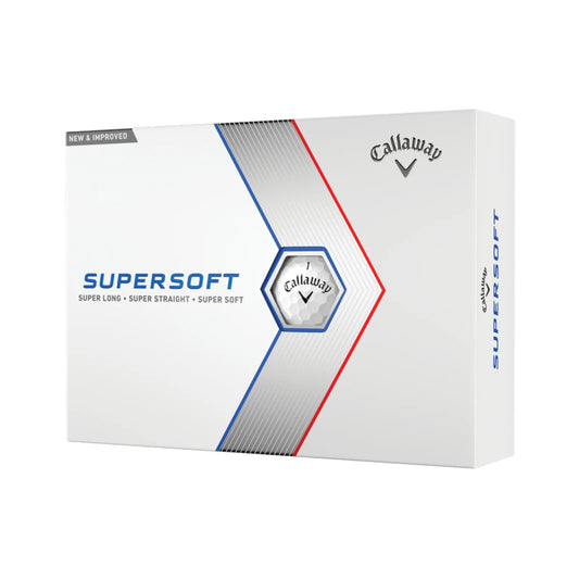 Callaway Supersoft 2023 White Golf Balls