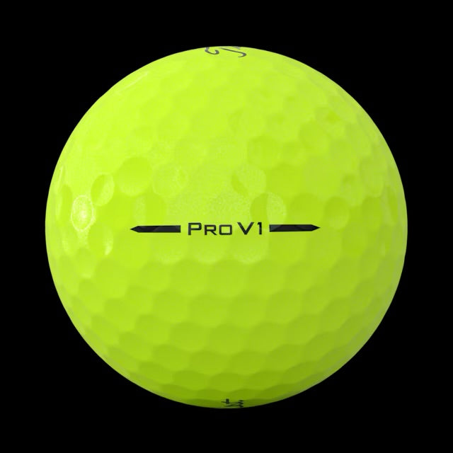 Titleist Pro V1 Golf Balls Yellow
