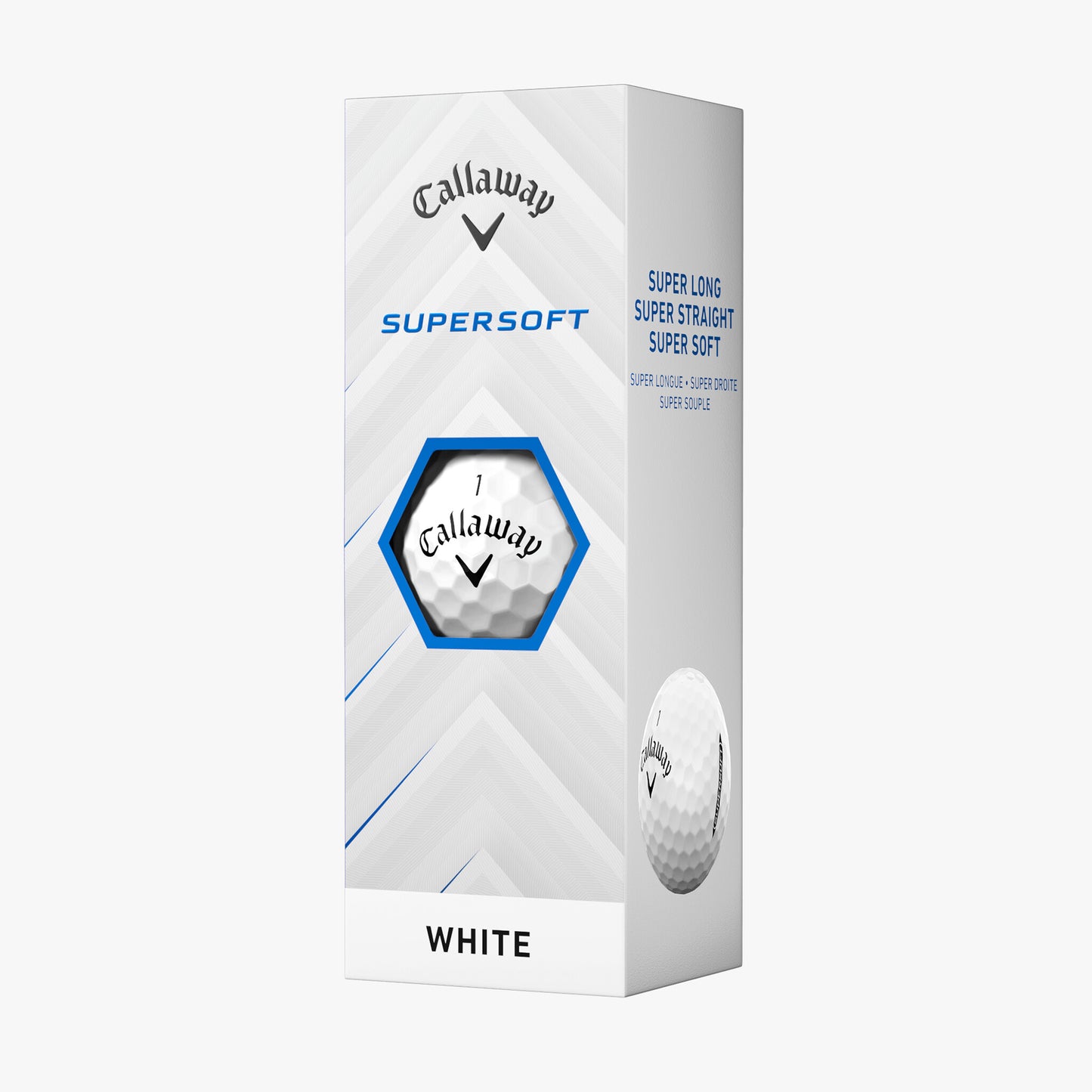 Callaway Supersoft 2025 White Golf Balls