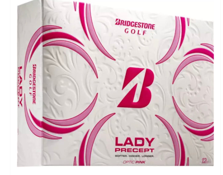 Bridgestone Lady Precept Golf Balls Golf Balls White