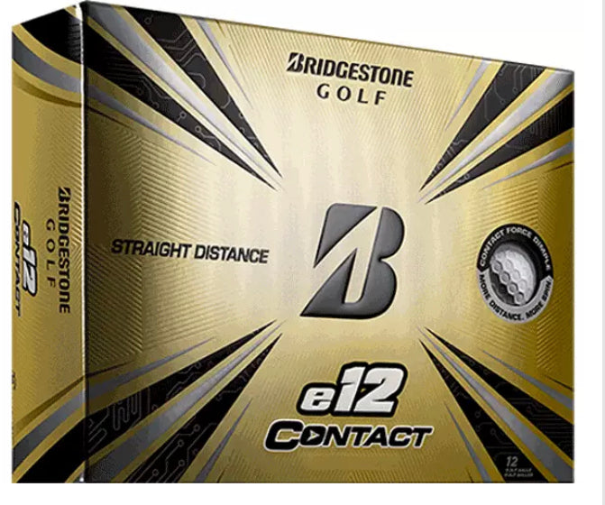 Bridgestone e12 Contact golf balls 1 dozen
