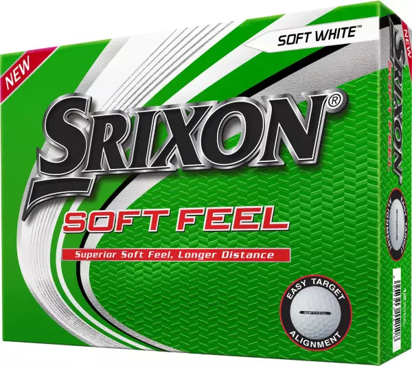 Srixon Soft Feel 2 dozen pack get a 3rd for free