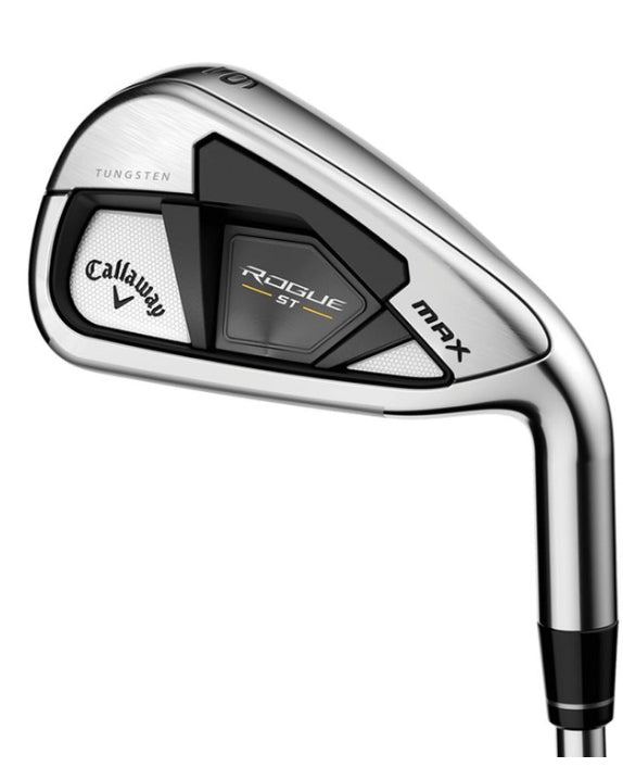 Callaway Rogue ST Max Irons. 5-PW+Aw Right handed Senior graphite shafts
