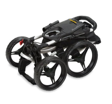 Bag Boy Quad XL Push Cart Battleship Gray Lime