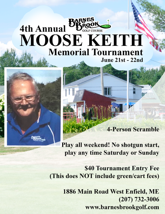 Moose Keith Golf Scholarship scramble 2025