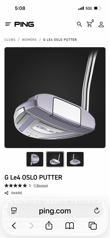Ping G Le4 OSLO PUTTER