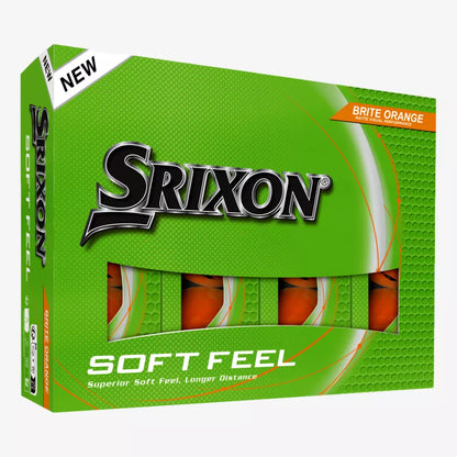 Srixon SOFT FEEL Orange Dozen Golf Balls