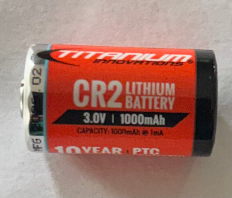 Titanium Innovations Lithium CR2 Battery
