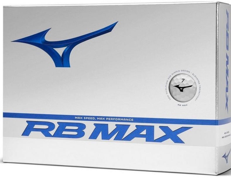 Mizuno RB Max Golf Balls one dozen white