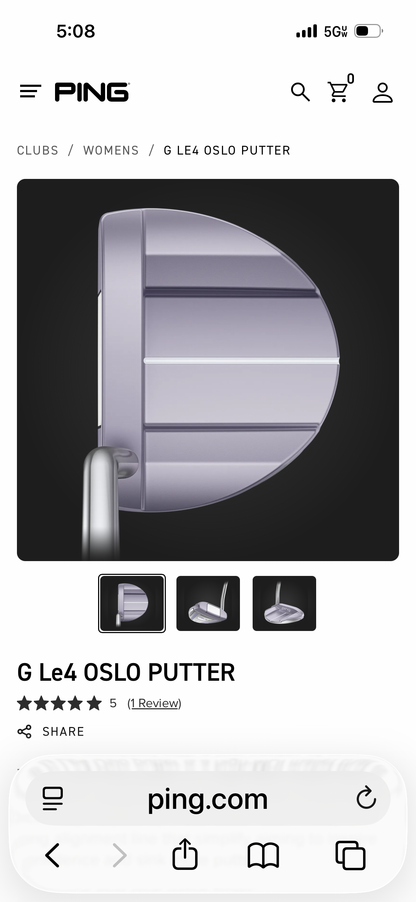 Ping G Le4 OSLO PUTTER