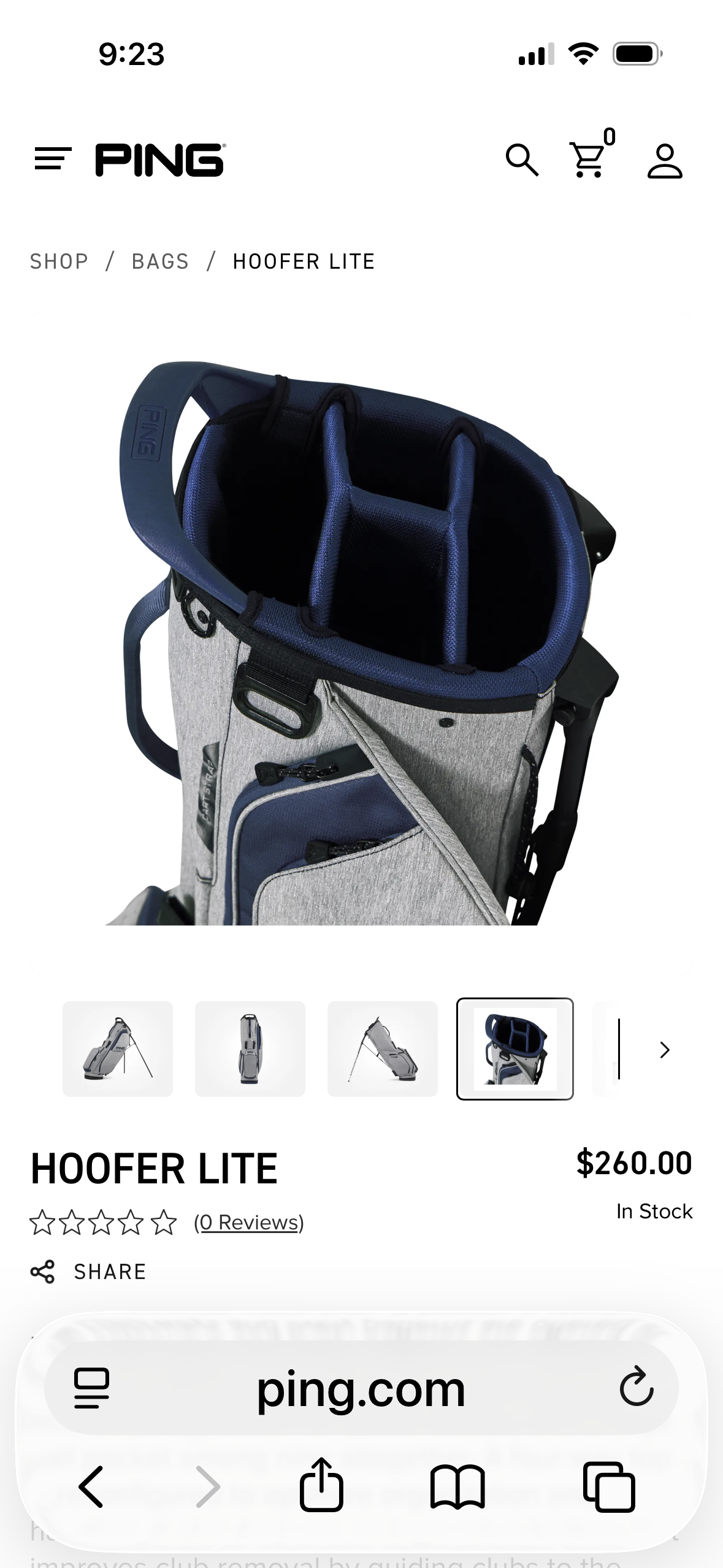 Ping Hoofer Lite Golf Bag