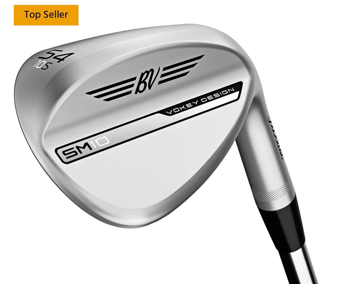 Titleist Vokey SM10 wedge golf club right hand 54 degrees 8 degrees of bounce steel shaft