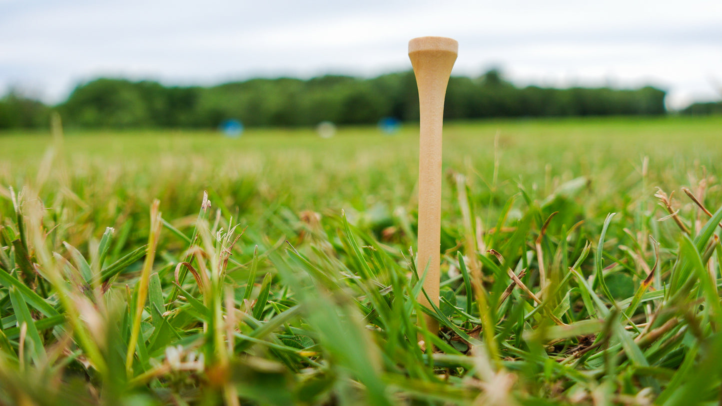 Tan Golf Tees