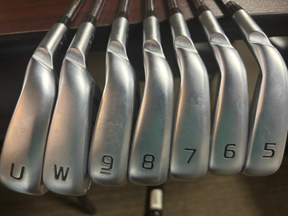Ping G440 Irons used MRH 5-PW + UW Steel Stiff