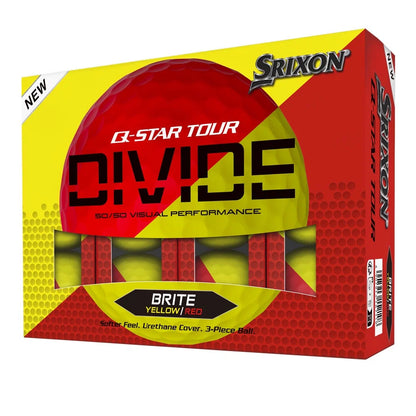 Srixon Q Star Tour Divide Golf Balls - NEW
