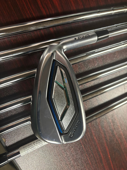 Ping G440 Irons used MRH 5-PW + UW Steel Stiff