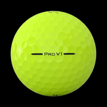 Titleist Pro V1 Golf Balls Yellow