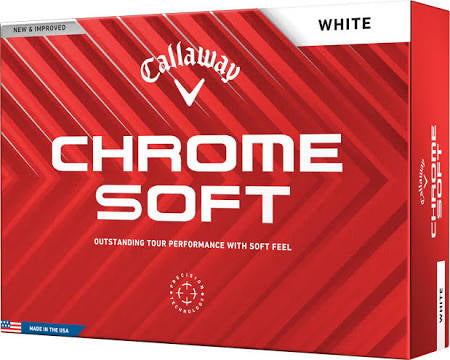 Callaway Chrome soft balls White