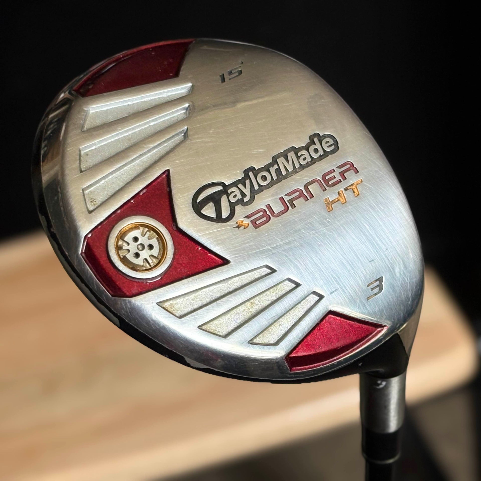 TaylorMade Burner HT 3 Fairway Wood (USED) 15 Degree RH Graphite  display picture 1