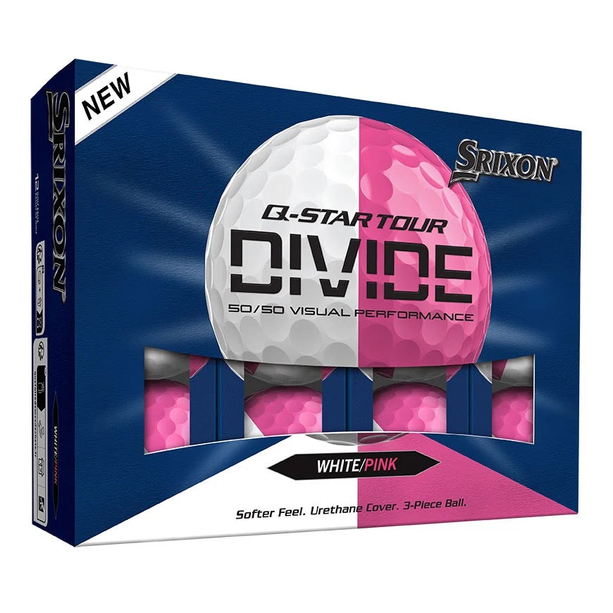 Srixon Q Star Tour Divide Dozen Golf Balls - NEW
