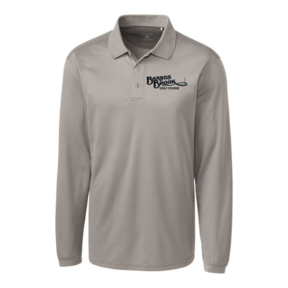 Ice Pique Men's Golf Long Sleeve Tech Polo