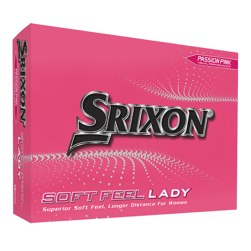 Srixon SOFT FEEL LADY Pink Golf Balls