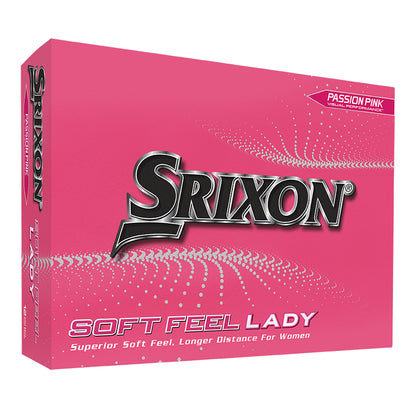 Srixon SOFT FEEL LADY Pink Golf Balls