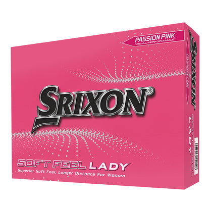 Srixon SOFT FEEL LADY Pink Golf Balls