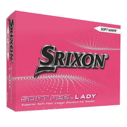 Srixon SOFT FEEL LADY White Golf Balls