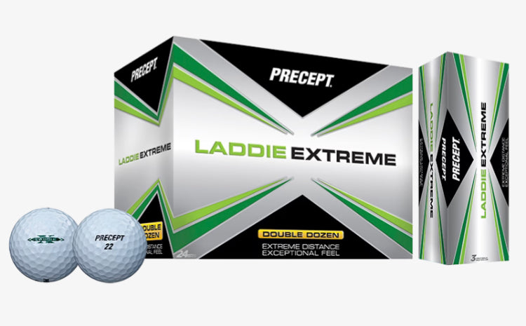 Bridgestone Precept Laddie Extreme Double Dozen golf balls