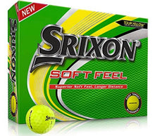 Load image into Gallery viewer, Srixon Soft Feel Golf Balls One Dozen white or yellow
