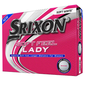 Srixon Soft Feel Lady Golf Balls One Dozen