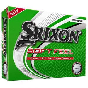 Srixon Soft Feel Golf Balls One Dozen white or yellow
