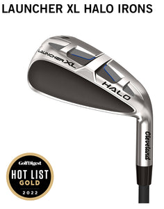 Cleveland Launcher XL Halo Iron Golf Clubs Graphite shaft