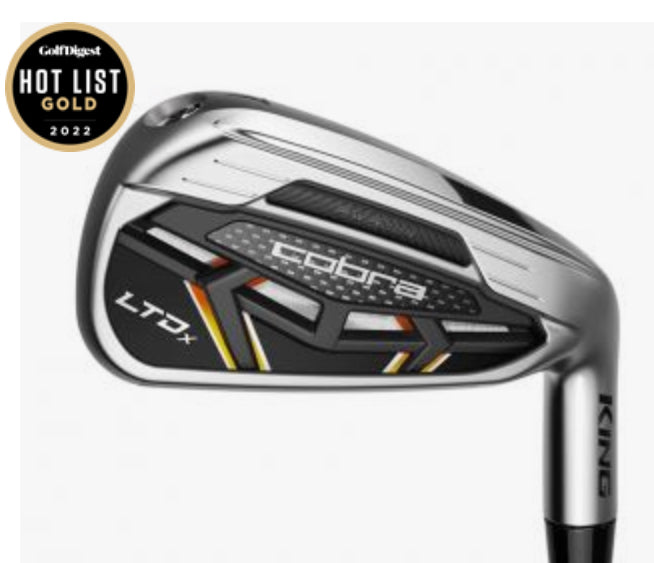 Cobra LTDX Iron set golf club 7 club set Mens right handed 4-PW